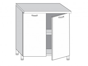 2.80.2 Шкаф-стол на 800мм с 2-мя дверцами в Усть-Катаве - ust-katav.mebel74.com | фото