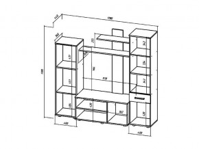 Гостиная Ибица Ясень шимо в Усть-Катаве - ust-katav.mebel74.com | фото 2