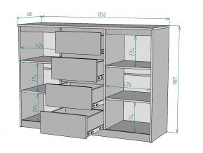 Комод Мальта K118 в Усть-Катаве - ust-katav.mebel74.com | фото 3