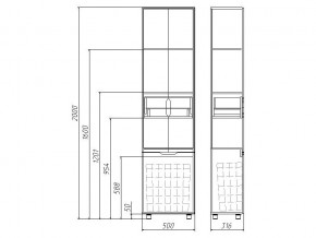 Комплект мебели для ванной 3D 100 с тумбой в Усть-Катаве - ust-katav.mebel74.com | фото 2