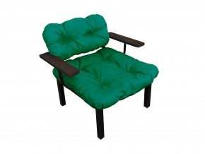 Кресло Дачное зелёная подушка в Усть-Катаве - ust-katav.mebel74.com | фото