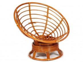 Кресло-качалка Papasan w 23/01 B с подушкой Cognac, экошерсть Коричневый в Усть-Катаве - ust-katav.mebel74.com | фото 4