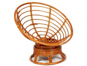 Кресло-качалка Papasan w 23/01 B с подушкой Cognac, флок Олива в Усть-Катаве - ust-katav.mebel74.com | фото 4