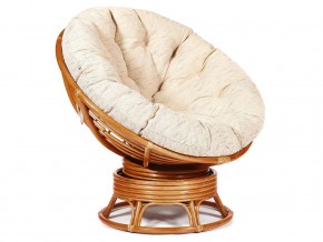 Кресло-качалка Papasan w 23/01 B с подушкой Cognac, ткань Старт в Усть-Катаве - ust-katav.mebel74.com | фото