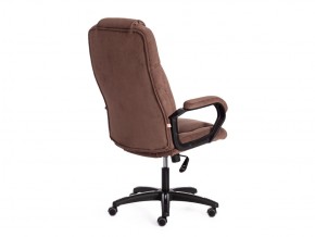 Кресло офисное Bergamo флок коричневый в Усть-Катаве - ust-katav.mebel74.com | фото 3