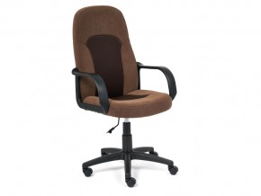 Кресло офисное Parma флок коричневый в Усть-Катаве - ust-katav.mebel74.com | фото
