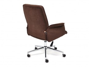 Кресло офисное York флок коричневый в Усть-Катаве - ust-katav.mebel74.com | фото 3