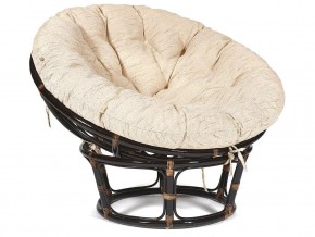 Кресло Papasan 23/01 W с подушкой Antique brown, ткань Старт в Усть-Катаве - ust-katav.mebel74.com | фото 1