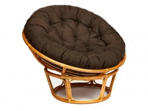 Кресло Papasan 23/01 W с подушкой Honey, ткань Коричневый в Усть-Катаве - ust-katav.mebel74.com | фото 1