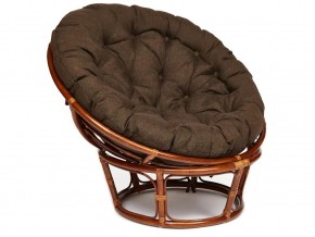 Кресло Papasan 23/01 W с подушкой Pecan, ткань Коричневый в Усть-Катаве - ust-katav.mebel74.com | фото