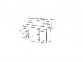 Кровать чердак Юта 1 со столом в Усть-Катаве - ust-katav.mebel74.com | фото 2