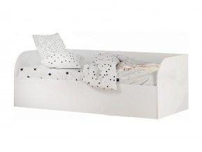 Кровать детская Трио с подъёмным механизмом КРП-01 белый в Усть-Катаве - ust-katav.mebel74.com | фото