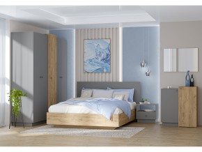 Кровать Квадро арт.031-М1 1400 Графит в Усть-Катаве - ust-katav.mebel74.com | фото 2