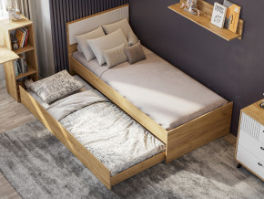 Кровать одинарная Милан выкатная с настилом в Усть-Катаве - ust-katav.mebel74.com | фото