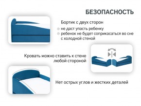 Кровать с ящиком Letmo морской (велюр) в Усть-Катаве - ust-katav.mebel74.com | фото 12