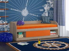 Кровать Соня 4 сонома-оранжевый в Усть-Катаве - ust-katav.mebel74.com | фото
