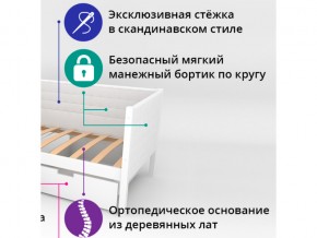 Кровать-тахта мягкая Svogen с бортиком графит в Усть-Катаве - ust-katav.mebel74.com | фото 2