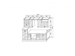 Кухня Кантри 2800 мм в Усть-Катаве - ust-katav.mebel74.com | фото 2