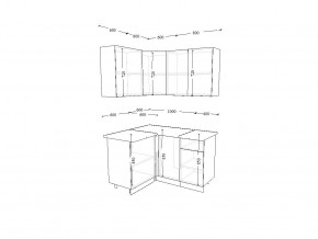 Кухонный гарнитур 25 Лофт 1200х1400 мм в Усть-Катаве - ust-katav.mebel74.com | фото 2