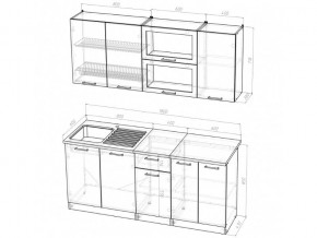 Кухонный гарнитур Алина макси 1800 мм в Усть-Катаве - ust-katav.mebel74.com | фото 5