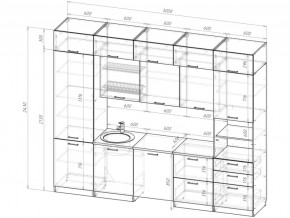 Кухонный гарнитур Антика экстра 5 3000 мм в Усть-Катаве - ust-katav.mebel74.com | фото 6