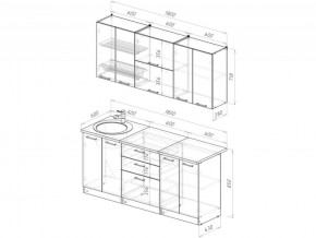 Кухонный гарнитур Антика макси 2 1800 мм в Усть-Катаве - ust-katav.mebel74.com | фото 6