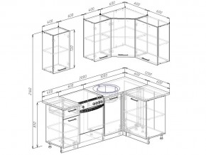 Кухонный гарнитур Бланка 2000х1200 в Усть-Катаве - ust-katav.mebel74.com | фото 2