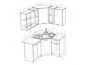 Кухонный гарнитур Лариса оптима 2 1500х1300 мм в Усть-Катаве - ust-katav.mebel74.com | фото 5