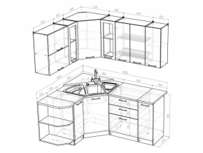 Кухонный гарнитур Лоретта оптима 1500х1800 мм в Усть-Катаве - ust-katav.mebel74.com | фото 6