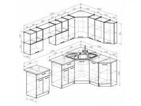 Кухонный гарнитур Надежда оптима 5 2700х1600 мм в Усть-Катаве - ust-katav.mebel74.com | фото 5