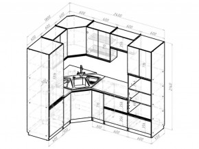 Кухонный гарнитур Сиена оптима 1800х2400 мм в Усть-Катаве - ust-katav.mebel74.com | фото 6