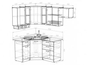 Кухонный гарнитур Симона литл 1300х2000 мм в Усть-Катаве - ust-katav.mebel74.com | фото 6