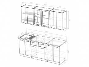 Кухонный гарнитур Татьяна ультра 2000 мм в Усть-Катаве - ust-katav.mebel74.com | фото 5