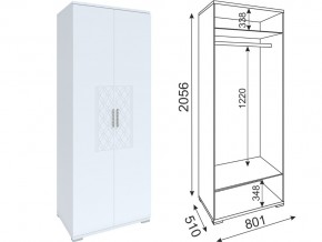 М01 Шкаф двухдверный в Усть-Катаве - ust-katav.mebel74.com | фото