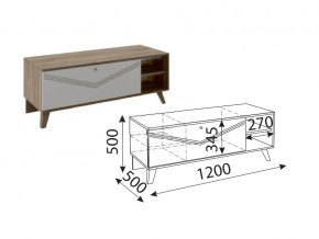 М06 ТВ-тумба малая в Усть-Катаве - ust-katav.mebel74.com | фото