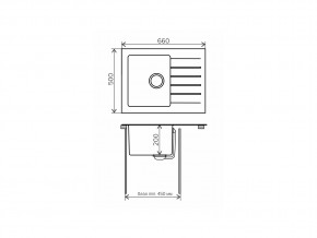 Мойка комбинированная Tolero twist TTS-660 Темно-бежевый 823 в Усть-Катаве - ust-katav.mebel74.com | фото 2