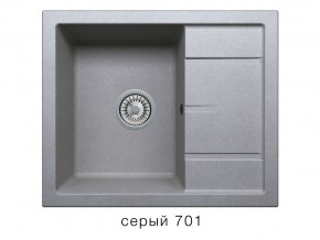 Мойка кварцевая Tolero R-107 Серый 701 в Усть-Катаве - ust-katav.mebel74.com | фото