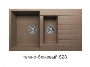 Мойка кварцевая Tolero R-118 Темно-бежевый 823 в Усть-Катаве - ust-katav.mebel74.com | фото