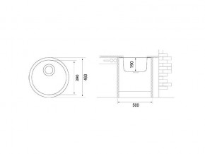 Мойка Longran Ultra ULS 460 в Усть-Катаве - ust-katav.mebel74.com | фото 3