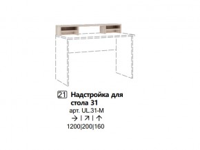 Надстройка для стола 31 (Полка) в Усть-Катаве - ust-katav.mebel74.com | фото