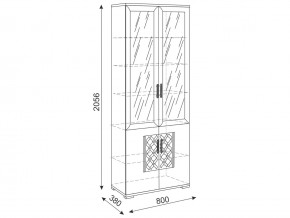 Подростковая Тиффани со шкафом для книг в Усть-Катаве - ust-katav.mebel74.com | фото 6