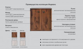 Прихожая Индиана Дуб Саттер в Усть-Катаве - ust-katav.mebel74.com | фото 2