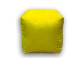 Пуф Куб мини желтый в Усть-Катаве - ust-katav.mebel74.com | фото