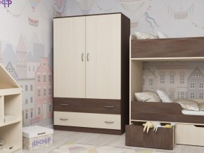 Шкаф двухстворчатый бодега-дуб молочный в Усть-Катаве - ust-katav.mebel74.com | фото