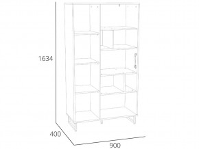 Шкаф комбинированный Фолк НМ 014.58 в Усть-Катаве - ust-katav.mebel74.com | фото 2