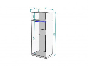 Шкаф Malta light H287 Белый в Усть-Катаве - ust-katav.mebel74.com | фото 2