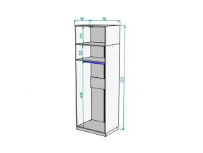 Шкаф Malta light H287 с антресолью HA2 Белый в Усть-Катаве - ust-katav.mebel74.com | фото 2