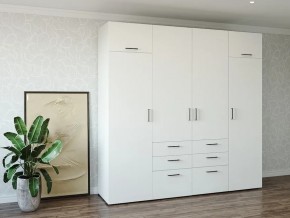 Шкаф распашной 2400Б Жемчуг в Усть-Катаве - ust-katav.mebel74.com | фото