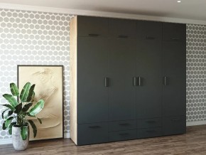 Шкаф распашной 2400К Антрацит в Усть-Катаве - ust-katav.mebel74.com | фото