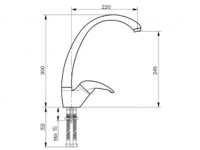 Смеситель MS-001 в Усть-Катаве - ust-katav.mebel74.com | фото 2